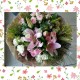 Blush Pink Lily & Rose Bouquet