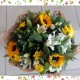 Sunlit Joy Sunflower & Lily Bouquet