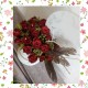 Luxury Red Rose Hat Box