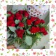 Red Roses in a Vase (50, 100, or 200 Stems)