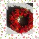Red Rose & Protea Sympathy Wreath